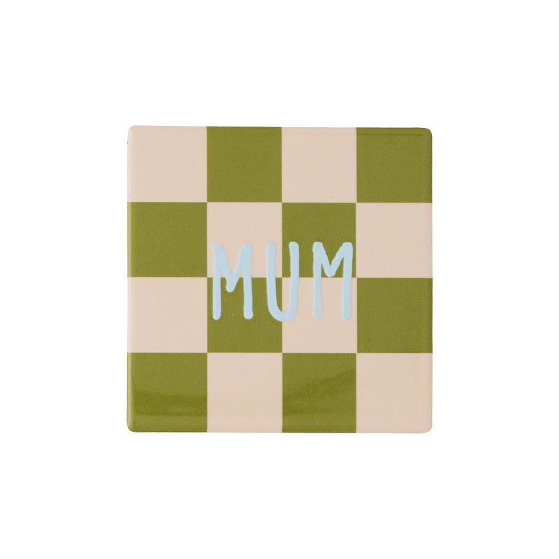 Moniker Ceramic Coaster Mum