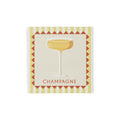 Aperitif Ceramic Coaster Champagne