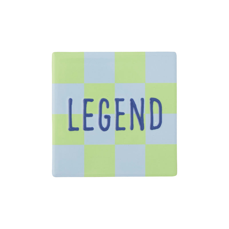 Moniker Ceramic Coaster Legend