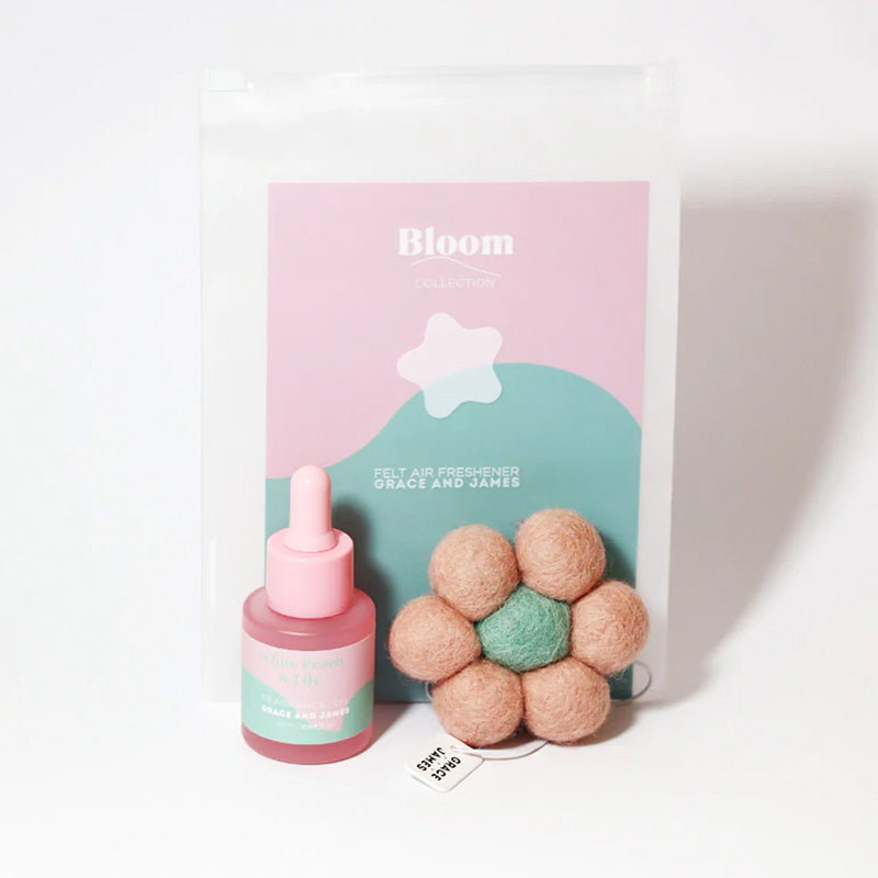 White Peach & Lily Air Freshener