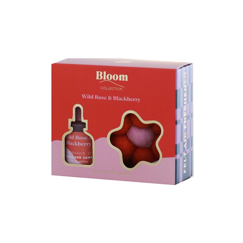Wild Rose & Blackberry Air Freshener Set