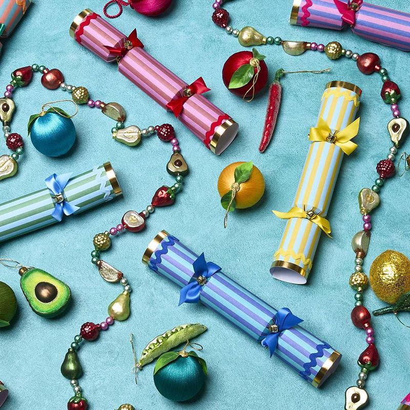 La Dolce Vita Multi Stripe Christmas Crackers
