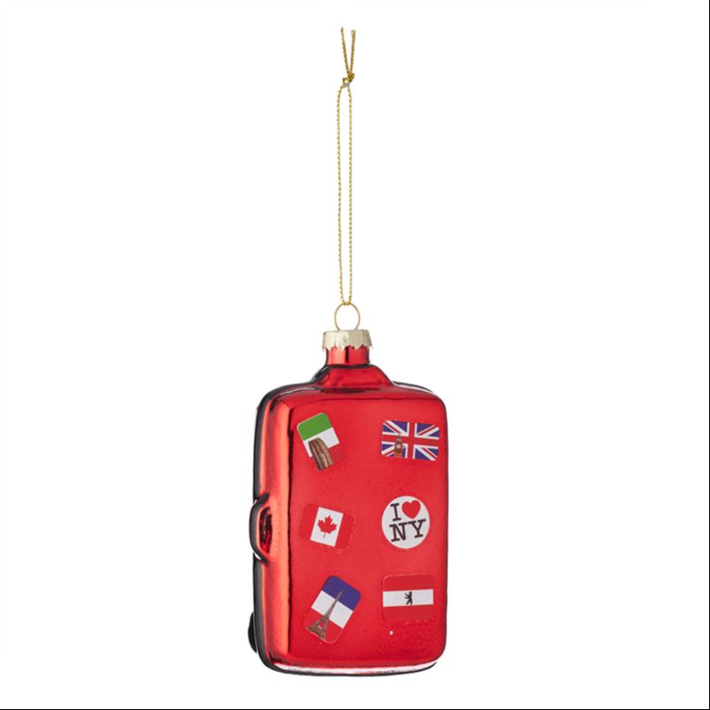 Travel Trunk Christmas Decoration