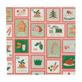 Christmas Stamp Paper Napkins 20 Pack