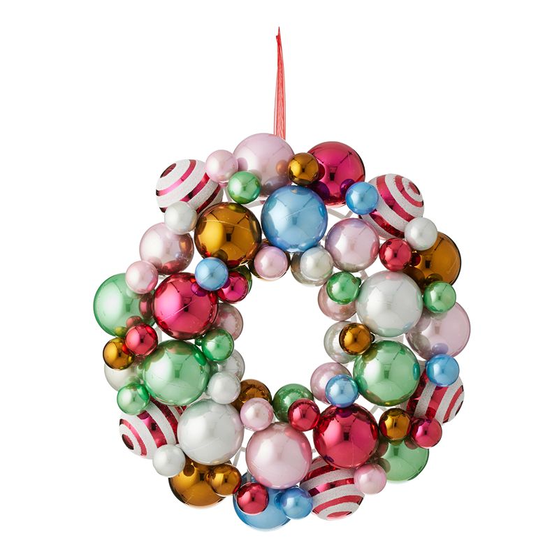 Colour Pop Bauble Wreath