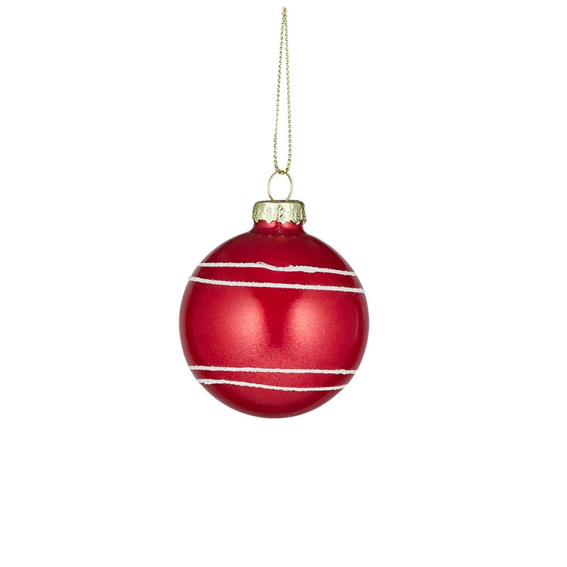 Cricket Ball Bauble