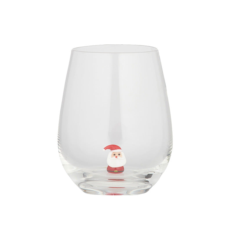 Santa Wine Glass/Tumbler