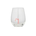 Candy Cane Glass Tumbler