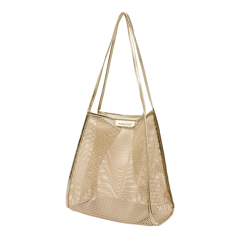 Zanzibar Bag Taupe Mesh