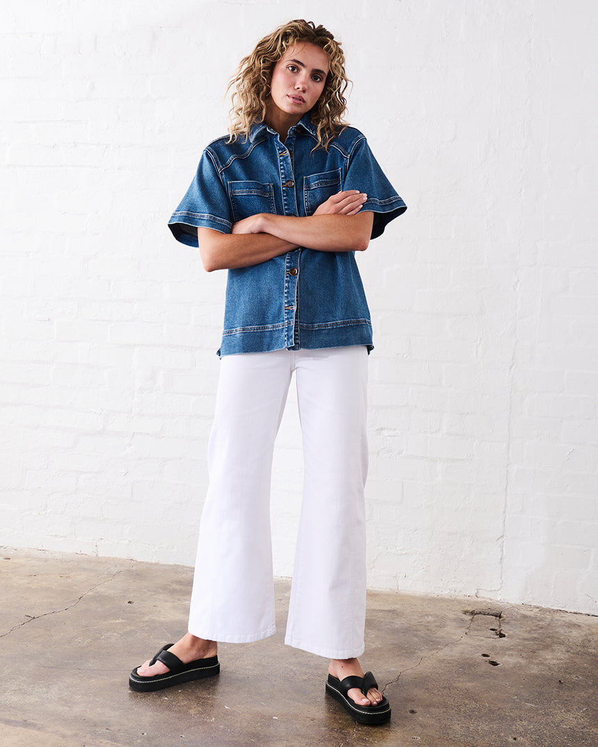Zoe Shirt Dakota Wash