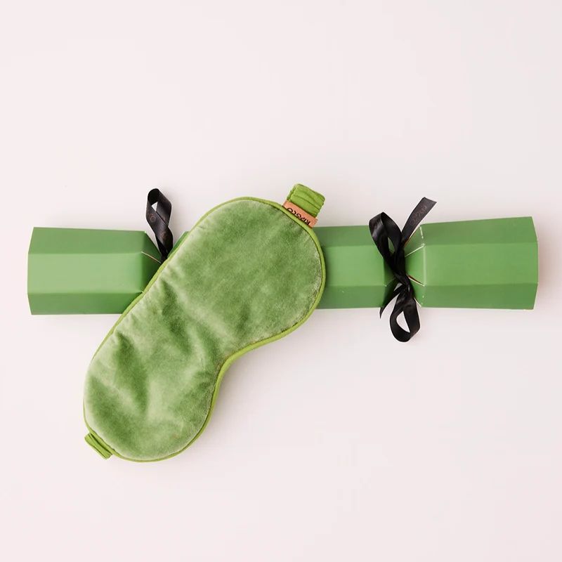 Pesto Velvet Bon Bon Eye Mask