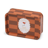 A Dopo Printed Tin Candle Flower