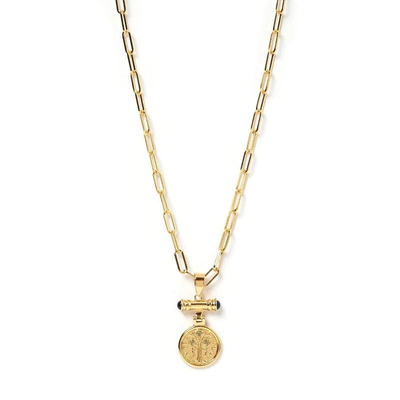 Find Adoro Gold Necklace - Arms of Eve at Bungalow Trading Co.