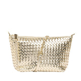 Find Agnes Bag Gold Weave - Arlington Milne at Bungalow Trading Co.