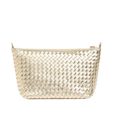 Find Agnes Bag Gold Weave - Arlington Milne at Bungalow Trading Co.