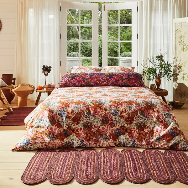 Find Aisha Cotton Doona Cover Ginger Queen - Sage & Clare at Bungalow Trading Co.