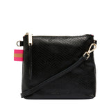 Find Alexis Crossbody Bag Black Snake - Arlington Milne at Bungalow Trading Co.