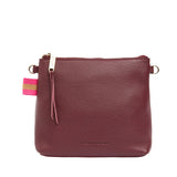 Find Alexis Crossbody Bag Burgundy Pebble - Arlington Milne at Bungalow Trading Co.