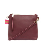 Find Alexis Crossbody Bag Burgundy Pebble - Arlington Milne at Bungalow Trading Co.