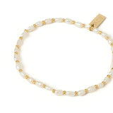 Find Amber Pearl and Gold Bracelet - Arms of Eve at Bungalow Trading Co.