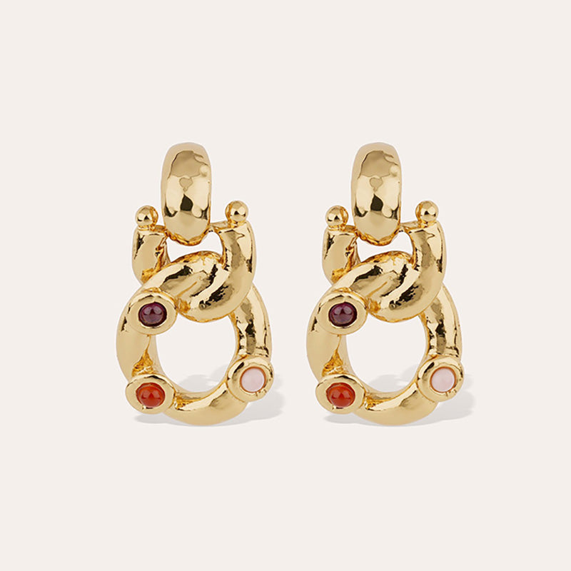 Mitsi Earrings Amethyst