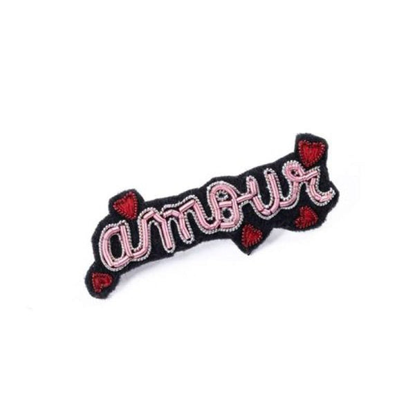 Find Amour Brooch - Parisian Cool at Bungalow Trading Co.