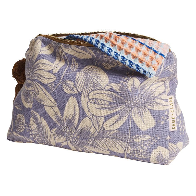 Find Amrita Cosmetic Bag Storm - Sage & Clare at Bungalow Trading Co.