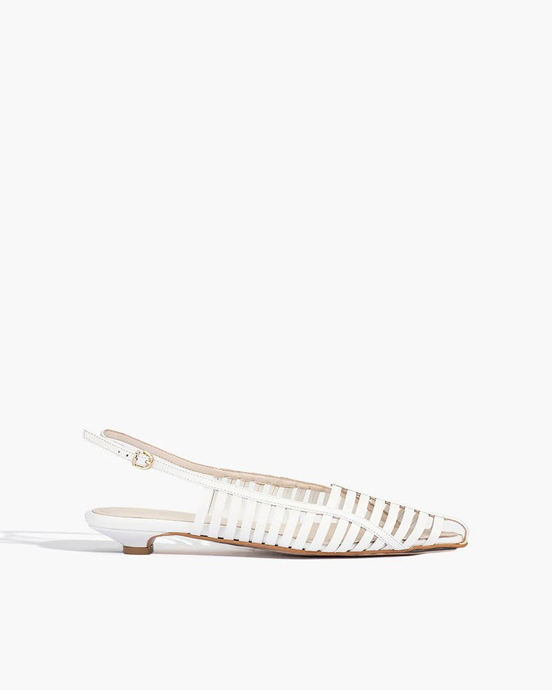 Find Antonia Slingback White - DOF Studios at Bungalow Trading Co.