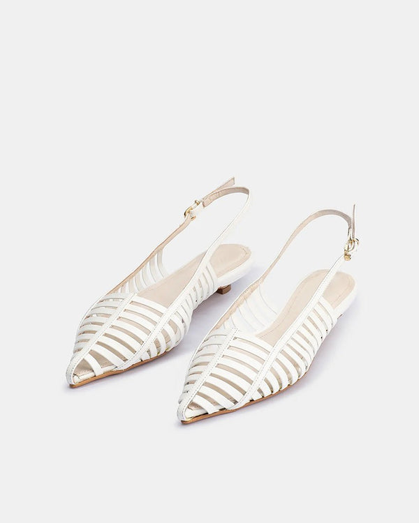 Find Antonia Slingback White - DOF Studios at Bungalow Trading Co.