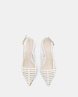 Find Antonia Slingback White - DOF Studios at Bungalow Trading Co.