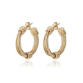 Ariane Gold Hoop Earrings