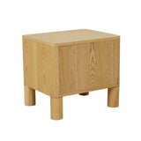 Find Artie Open Bedside Table Natural Ash - Globewest at Bungalow Trading Co.