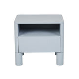 Find Artie Open Bedside Table Powder Blue - Globewest at Bungalow Trading Co.