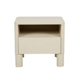 Find Artie Open Bedside Table Putty - Globewest at Bungalow Trading Co.