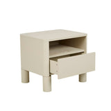 Find Artie Open Bedside Table Putty - Globewest at Bungalow Trading Co.