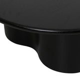 Find Artie Wave Coffee Table Black Oak - Globewest at Bungalow Trading Co.