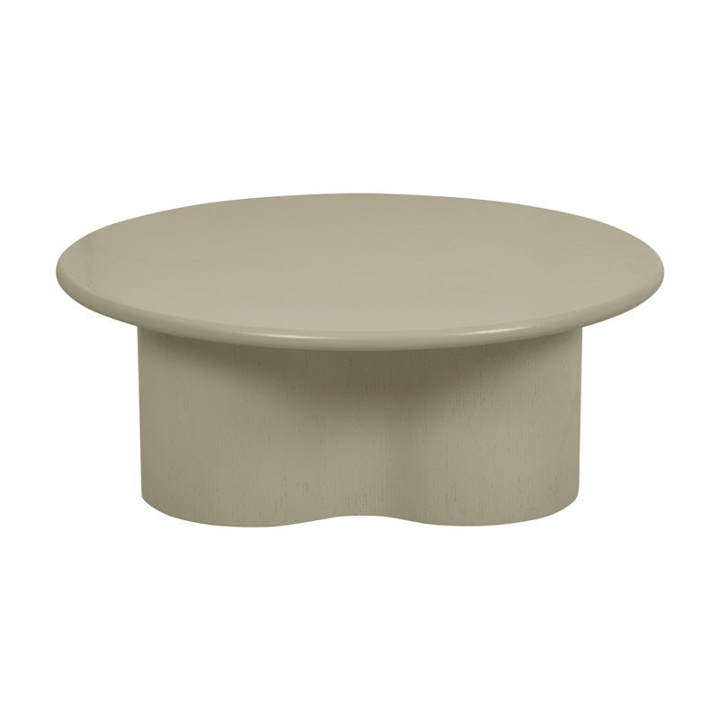 Find Artie Wave Coffee Table Putty - Globewest at Bungalow Trading Co.