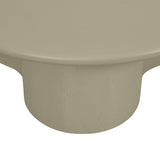 Find Artie Wave Coffee Table Putty - Globewest at Bungalow Trading Co.