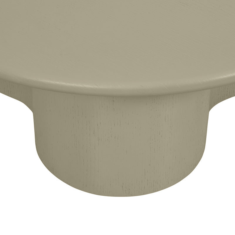 Find Artie Wave Coffee Table Putty - Globewest at Bungalow Trading Co.