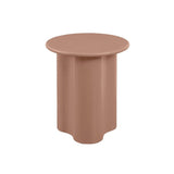 Find Artie Wave Side Table Washed Terracotta - Globewest at Bungalow Trading Co.