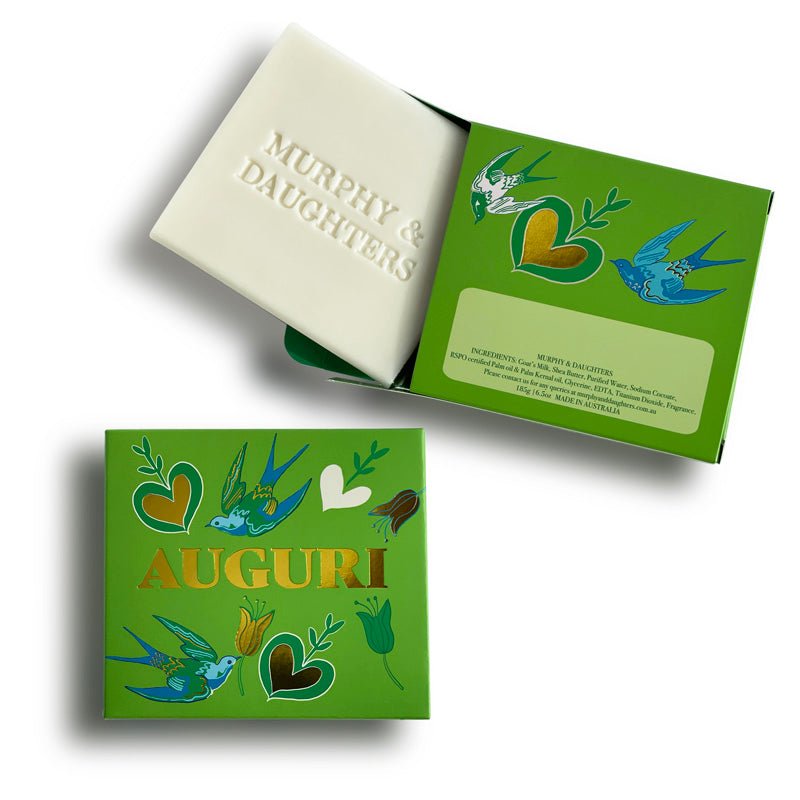 Find Auguri Lime Soap - Murphy & Daughters at Bungalow Trading Co.