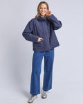 Aurora Quilted Jacket Navy