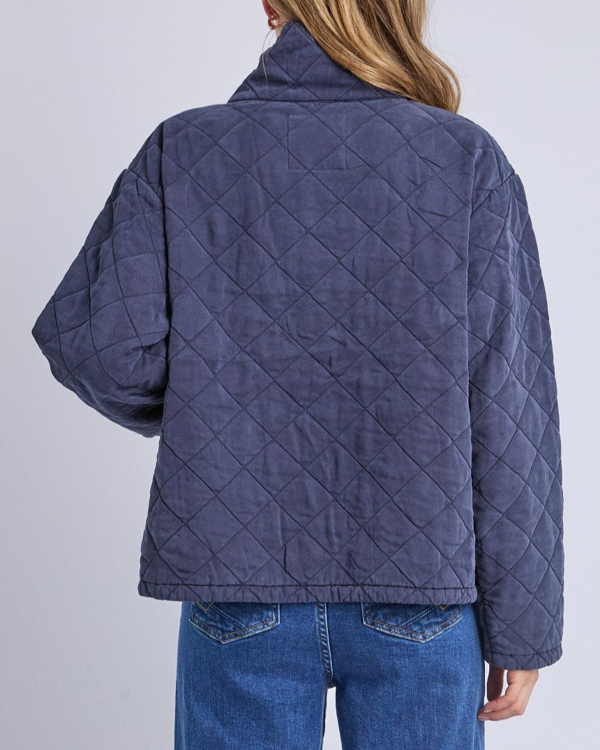 Aurora Quilted Jacket Navy