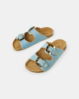 Find Bailey Slide Light Denim - Walnut Melbourne at Bungalow Trading Co.