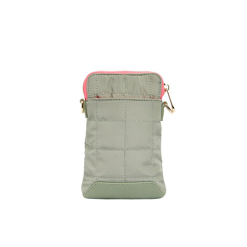 Find Baker Phone Bag Sage Green - Elms + King at Bungalow Trading Co.