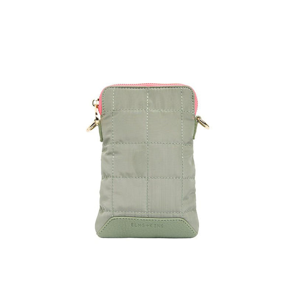 Find Baker Phone Bag Sage Green - Elms + King at Bungalow Trading Co.