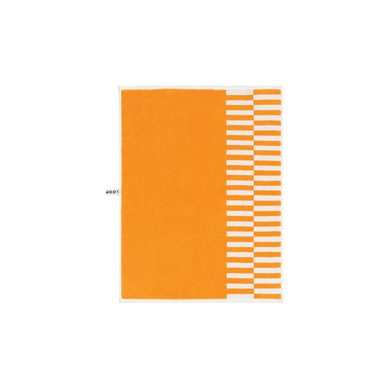 Find Bath Mat Saffron/Ivory Offset - Loop Home at Bungalow Trading Co.