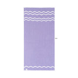 Find Bath Towel Lilac/Ivory Wave - Loop Home at Bungalow Trading Co.