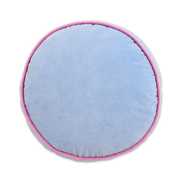 Find Bay Blue Velvet Pea Cushion - Kip & Co at Bungalow Trading Co.