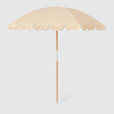 Find Beach Umbrella Mango Bay Golden Mustard Stripe - Sunnylife at Bungalow Trading Co.